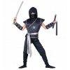 KOSTÝM NINJA ČIERNY JAPONSKY BOJOVNÍK JAPONSKO 158