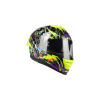 LAZER prilba Rafale SR Crazy, LAZER - Belgicko (černá/fialová/fluo zelená) - 2XL