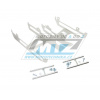 Cross Pro Kryty chladičov hliníkové Radiator Guard - Suzuki RMZ450 / 05-07