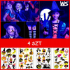 Tetovačky - Nálepka tetovanie rukávom nálepky Halloween tetovanie (Tetovačky - Nálepka tetovanie rukávom nálepky Halloween tetovanie)