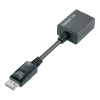 Techly DP - VGA M/F 0,07 m DisplayPort 2 x VGA (D-Sub) Čierna (IADAP-DSP-250)