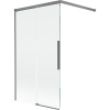 Mexen Rox sprchová zástena 2-krídlová posúvná 100 x 150 cm, transparentná, gun metal - 8C9-100-003-95-00