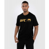 Pánské tričko Venum UFC Classic - Black/Gold Velikost: XXL