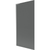 Mexen Next L vaňová zástena 1-krídlová 90, x 150 cm, grafit, chróm - 895-090-000-03-40-01