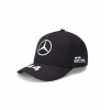 MERCEDES AMG PETRONAS MOTORSPORT Team 2021 L. HAMILTON šiltovka - čierna