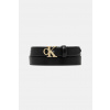 Calvin Klein opasok dámsky kožený LV04F7054G čierna 80