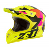 přilba X1.9D TENDO, ZED, dětská (žlutá fluo/růžová/oranžová/černá) 2025 S (48 cm)