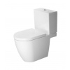Duravit ME by Starck WC kombi misa, vario odpad, biela 2172090000