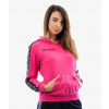 FELPA CON CAPPUCCIO TERRY BAND mikina fuchsiová XL