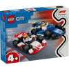 LEGO City 60464 Pretekárske autá F1 Williams Racing a Haas F1