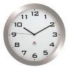 Nástenné hodiny Horissimo, 38 cm, ALBA, strieborné
