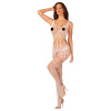 Obsessive G330 bodystocking, bílá