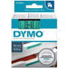 páska DYMO 45809 D1 Black On Green Tape (19mm) (S0720890)