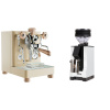 Lelit Bianca PL162T V3, gold + Eureka Mignon Zero, BL white