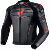 Kožená bunda Rebelhorn Vandal Black/Flo Red veľ. 52