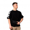 Nebbia Oversized tričko LIFTING CLUB 353 - L - hnědá
