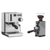 Rancilio Silvia BC + Eureka Mignon Libra 65 All Purpose, CR grey