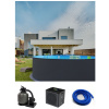 CF Bazénový set s bazénom ANTRAZIT/Blue 450 x 120 cm s ohřevem 3292