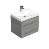 Swiss aqua technologies Koupelnová skříňka s umyvadlem SAT Cube Way 60x53x46 cm beton mat CUBE46602BEVER