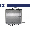 MAHLE Chladič, chlazení motoru BEHR CR 852 000S