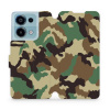 Flipové pouzdro Mobiwear - Xiaomi Redmi Note 13 Pro 4G / Poco M6 Pro 4G - V111P Maskáče (Knížkové flip pouzdro, obal, kryt na mobil Xiaomi Redmi Note 13 Pro 4G / Poco M6 Pro 4G - V111P Maskáče, materi