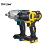 Akumulátorový rázový uťahovač DrillPro 1600Nm pre batériu MAKITA 18V / žltá farba Batéria: Bez batéria
