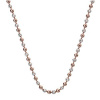 Strieborná retiazka Hot Diamonds Emozioni Silv and Rose Gold Bead Chain 18