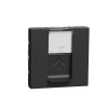 Schneider Electric Unica Dátová zásuvka 1xRJ45 Kat.5e UTP, 2 moduly, Antracit