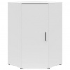 Carryhome ROHOVÁ KOMODA, biela, 71,5/115/71,5 cm - Predsieňové programy - 002427022042