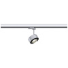 Paulmann ProRail3 Spot Aldan 9W Sil 3000K 3Ph dim systémové svetlo ProRail3 8.00 W LED strieborná, čierna; 91388
