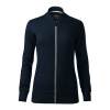 MALFINI PREMIUM Mikina Bomber 454 na zip, dámská MAL-4540213 S Modrá námořní