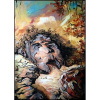 Absurdland 3 - Ľudo Ševčík, originálny, ručne maľovany obraz L (do veľkosti 95x95cm) Viac farieb