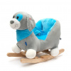 Baby Mix hojdacia hračka s melódiou psík modrý