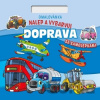 Omaľovánka Nalepuj a vyfarbuj! Doprava