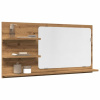 Kúpeľňová skrinka dub artisan 90x11x45 cm kompozitné drevo-ForU-856263