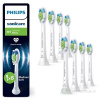 Philips Sonicare W2 Optimal White Standard náhradné hlavice (HX6068/87), Medium Soft, biele,1x8 ks