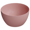 GSI PURA COLOR PURA keramické umývadlo na dosku vysoké, piemer 42cm, blush mat 885224