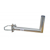 TIPA 14560952 Anténní držák 35cm na stožár s vinklem, rozteč třmenu 100mm, trubka 42/2mm, výška 16cm