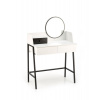Halmar Agnes HA0138 toaletný stolík biela čierna
