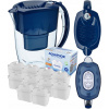Filtračná kanvica Aquaphor Amethyst 2,8 l, modrá
