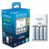 Panasonic Eneloop Basic Charger + 4x 1900mAh K-KJ51MCC40E