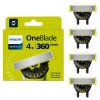 Čepele holiace strojčeky Philips QP440/50 pre OneBlade 360