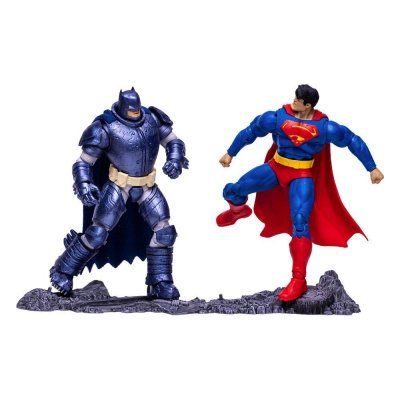 McFarlane Toys DC Multiverse Collector Multipack - Superman vs. Batman v zbroji