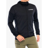 Bunda adidas TERREX Xperior Climawarm+ Wind Light Fleece Hooded Jacket - black