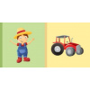 Detská knižka Farmár Traktor