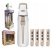 Filtračná kanvica fľaša - Fľaša fľaše Dafi Solid 0,7 4 béžové filtre (Fľaša fľaše Dafi Solid 0,7 4 béžové filtre)
