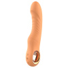 Dream Toys GLAM Flexible Ribbed Vibe oranžový
