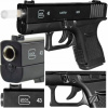 GLOCK 43 KOVOVÁ PIŠTOĽ NA GULIČKY REPLIKA ASG ČIERNA IMITÁCIA ZBRANE