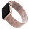 Remienok FIXED Nylon Strap na Apple Watch 38 mm/40 mm zlatý FIXNST-436-ROGD