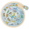 Puzzle Goki guľaté puzzle na doske - zvieratká (4013594577908)